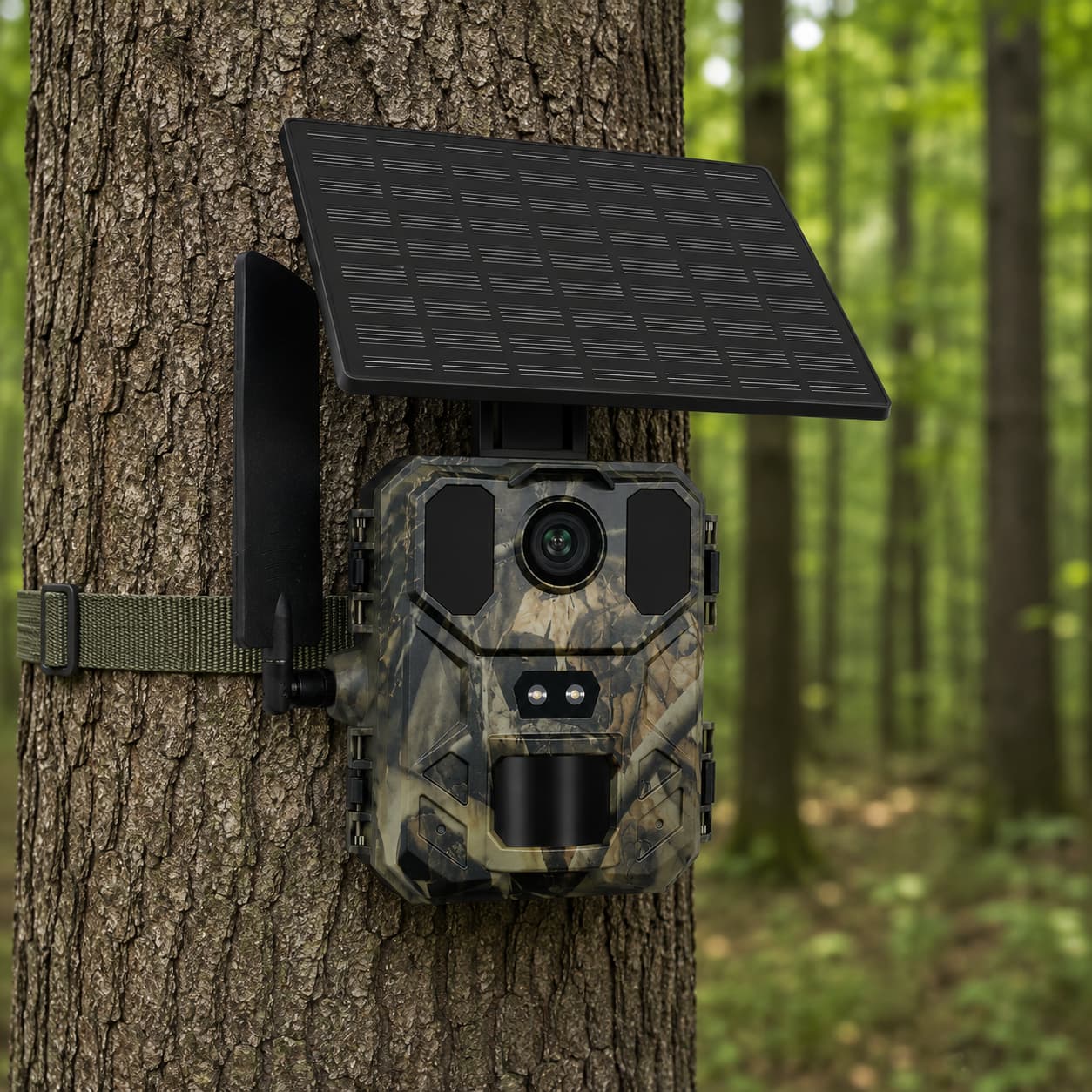 Caméra HuntVision 4G Solar 30MP